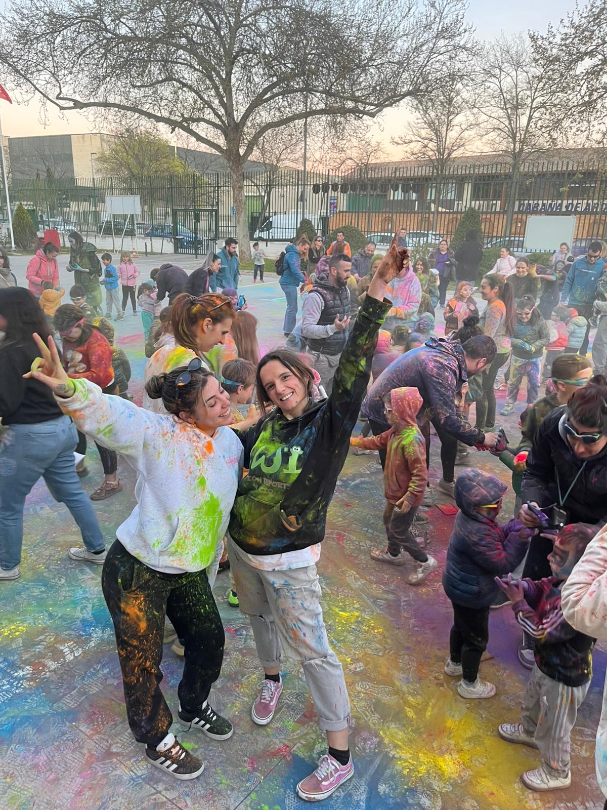 Fiesta Holi y del color