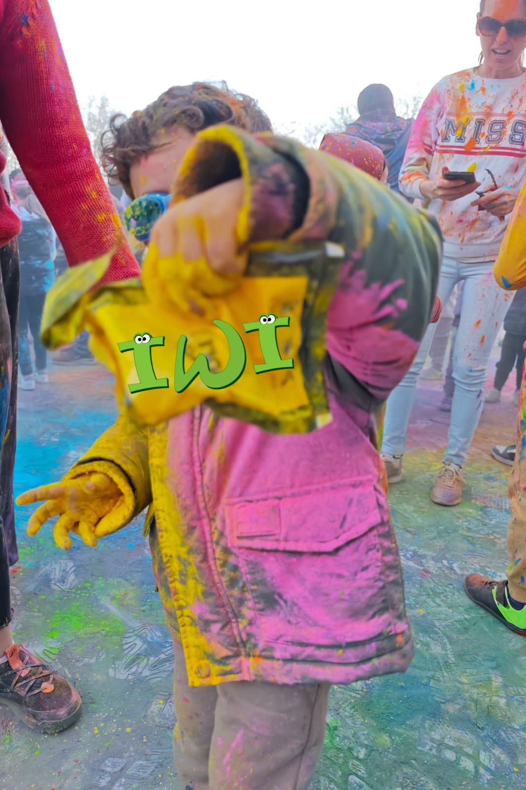 Fiesta Holi y del color