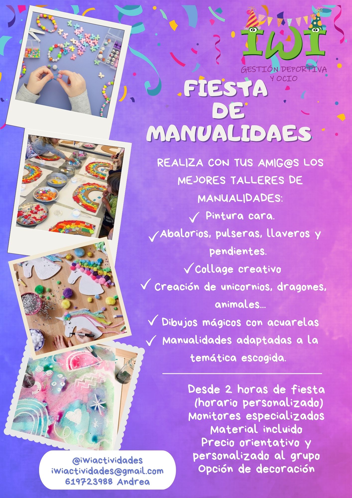 FIESTA DE MANUALIDADES