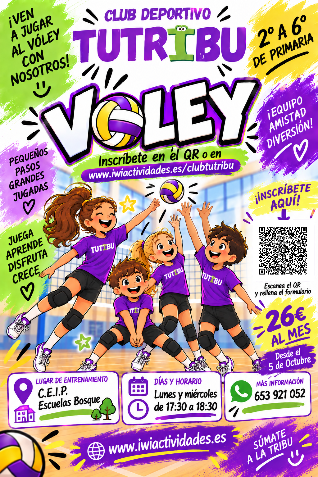 Escuela de voley